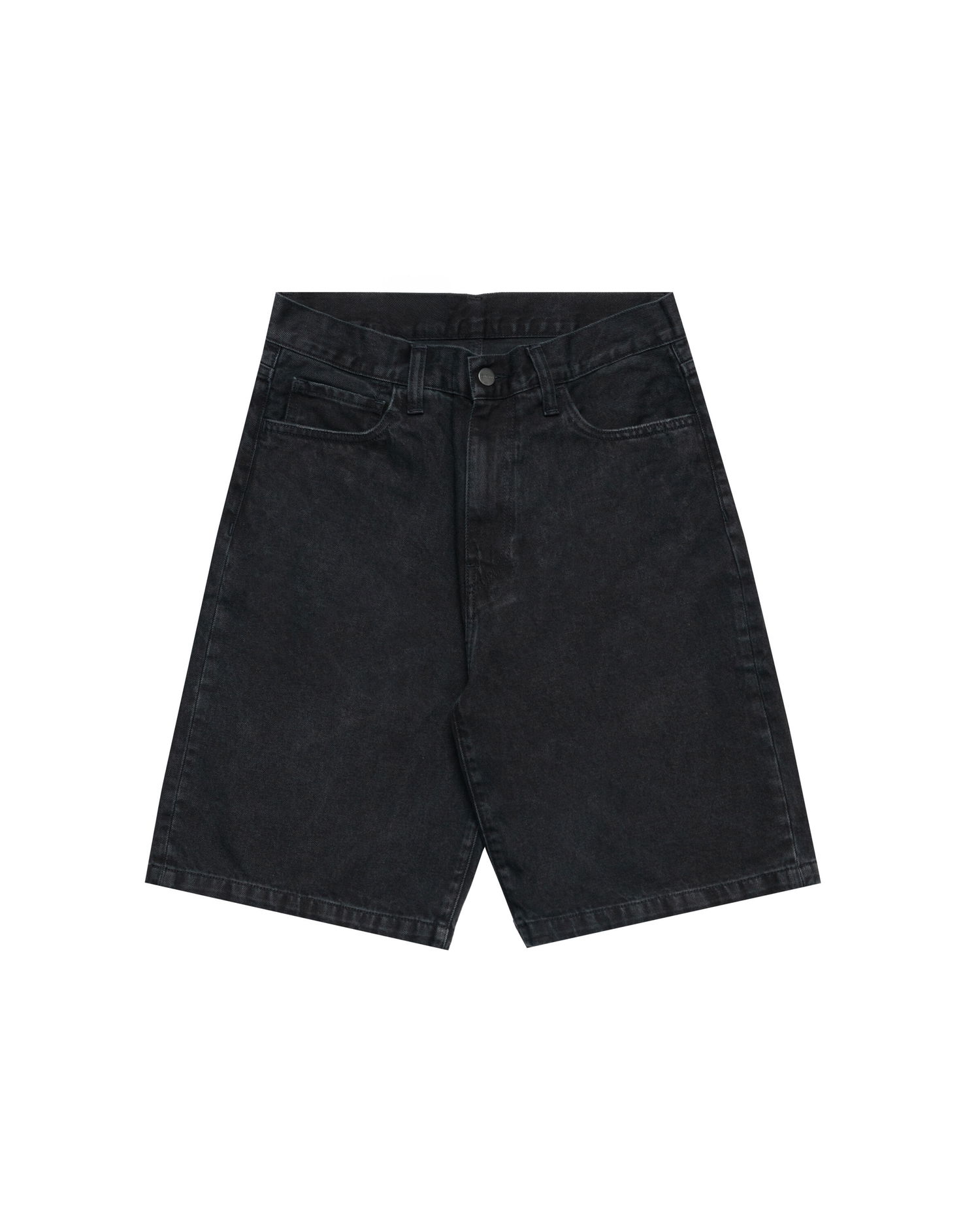 Nohavice a džínsy Carhartt WIP Landon short Black Stone Washed Čierna | I030469_89_06, 1