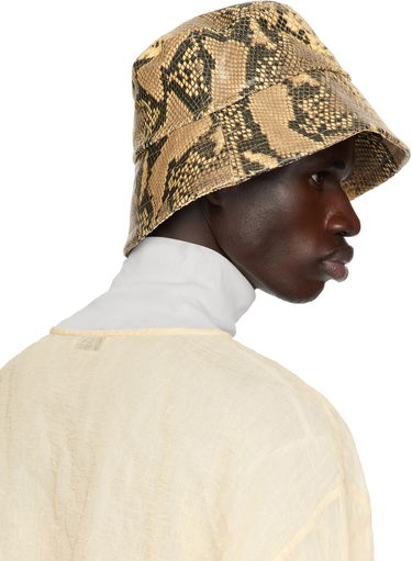 Klobúk Dries Van Noten Dries Van Noten Leather Bucket Hat Žltá | 251-029501-1545, 2