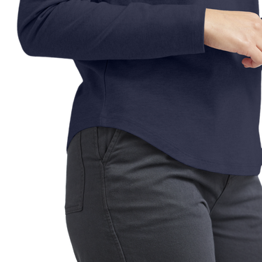Tričko Allbirds Merino Wool Long Sleeve T-Shirt, Size XS Navy | A12115W, 1