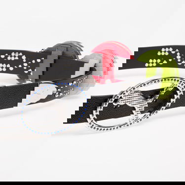 Opasok Puma Leather Belt With Multicolor Pouches Čierna | 05478601, 1