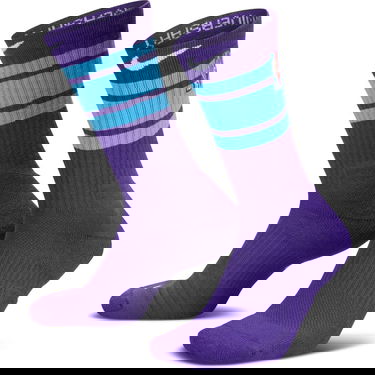 Ponožky Nike NBA Los Angeles Lakers Elite City Edition Crew Socks Fialová | DA4955-504, 0