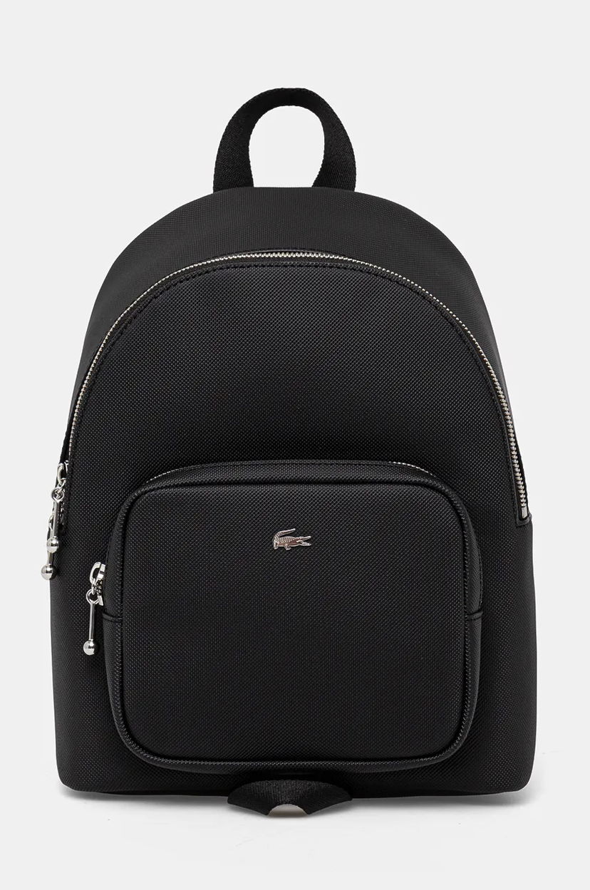 Batoh Lacoste Lacoste Small Smooth Backpack Čierna | NF4759DZ