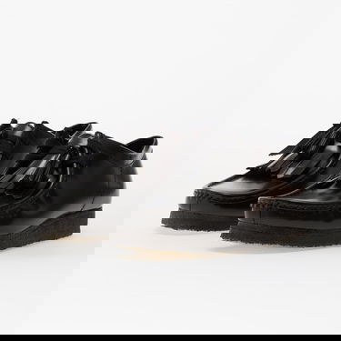 Tenisky a topánky Clarks Originals Wallabee HiShine Lea Tassel Loafers Čierna | 261837807, 5