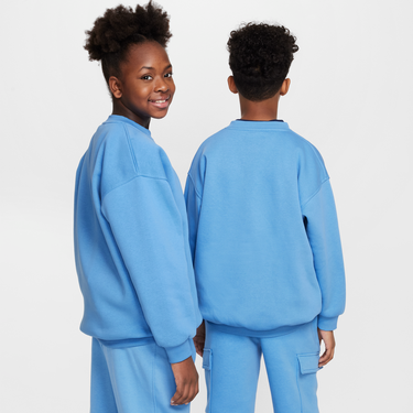 Mikina Nike Nike Sportswear Club Fleece Crew Sweatshirt Modrá | FD2923-489, 3