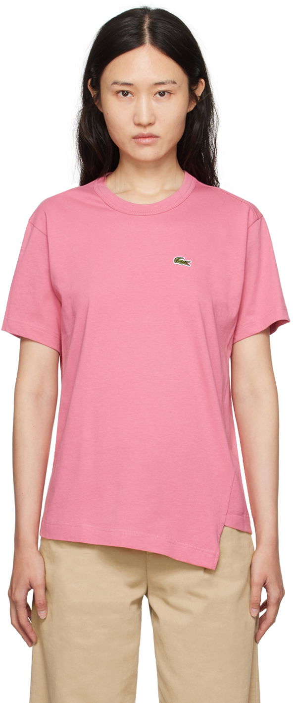 Tričko Comme des Garçons Lacoste x SHIRT T-Shirt Ružová | FL-T002-051, 0