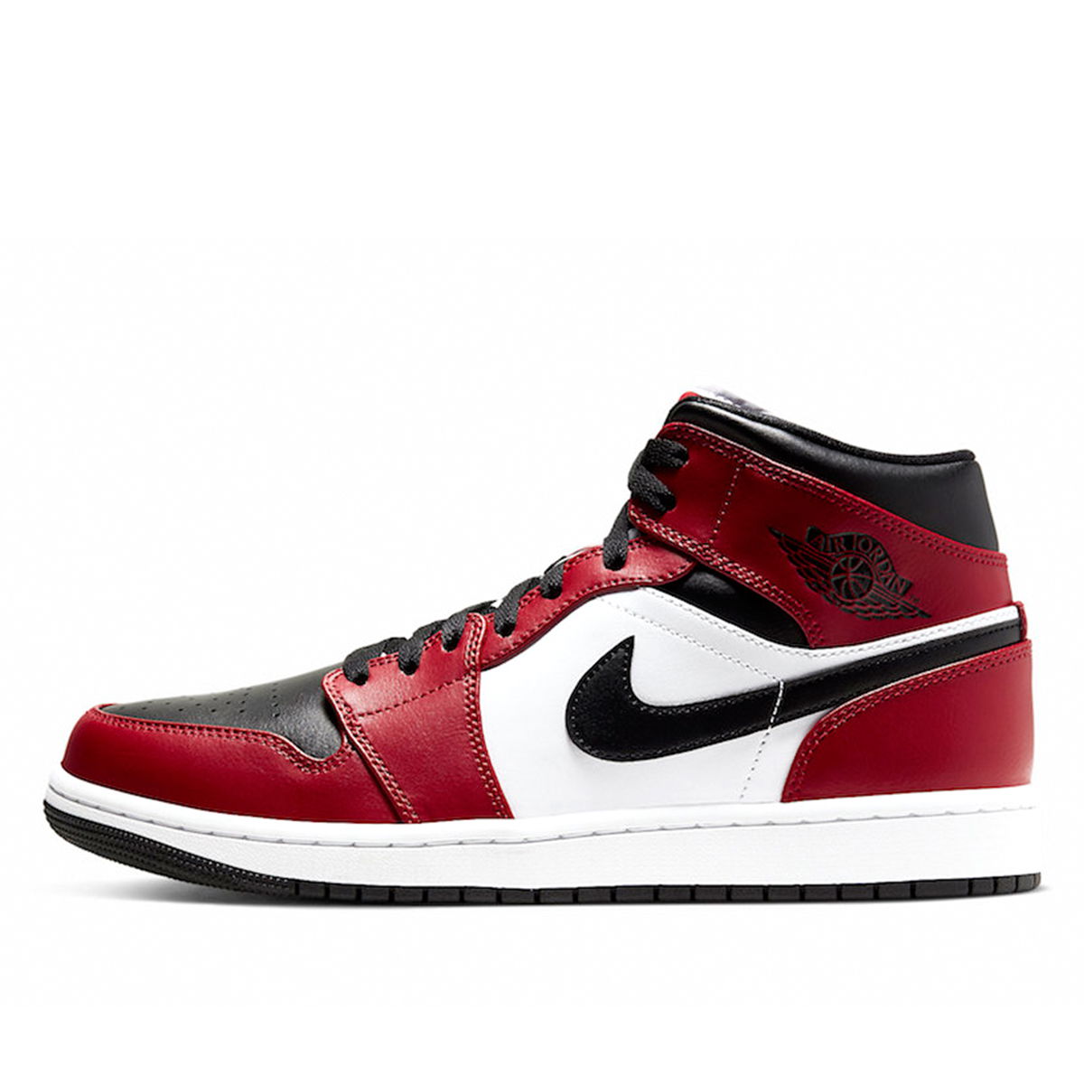 Air Jordan 1 Mid "Chicago Black Toe"