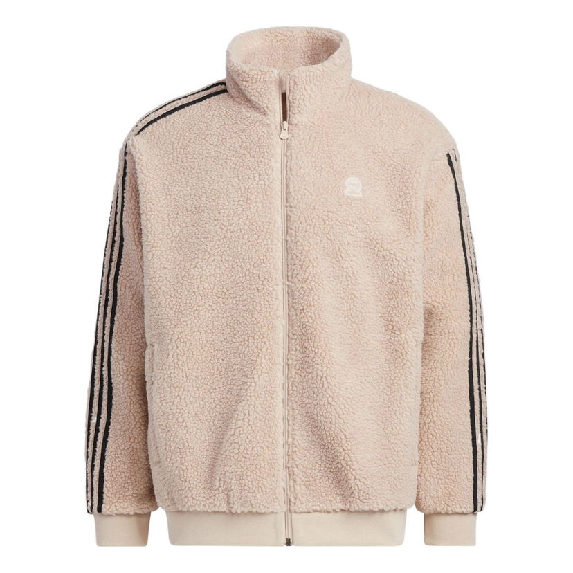 Bunda adidas Originals Essentials Fleece Jacket Béžová | HY2684