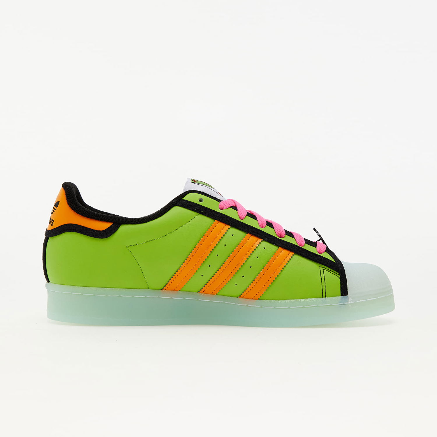 Tenisky a topánky adidas Originals The Simpsons Squishee x Superstar Zelené | H05789, 1