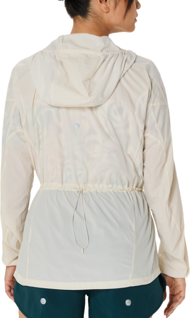 Vetrovka Asics Asics Road Packable Hooded Jacket Biela | 2012d076-200, 1