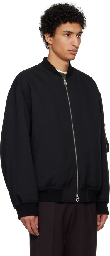Bomber bunda Jil Sander Jil Sander Padded Bomber Jacket Čierna | J22BN0240_J70001, 1