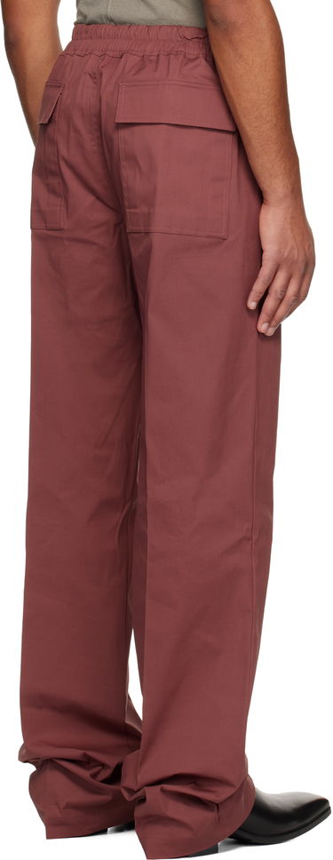 Nohavice Rick Owens Concordians Dietrich Drawstring Trousers Vínová | RU02E1378 TE, 2