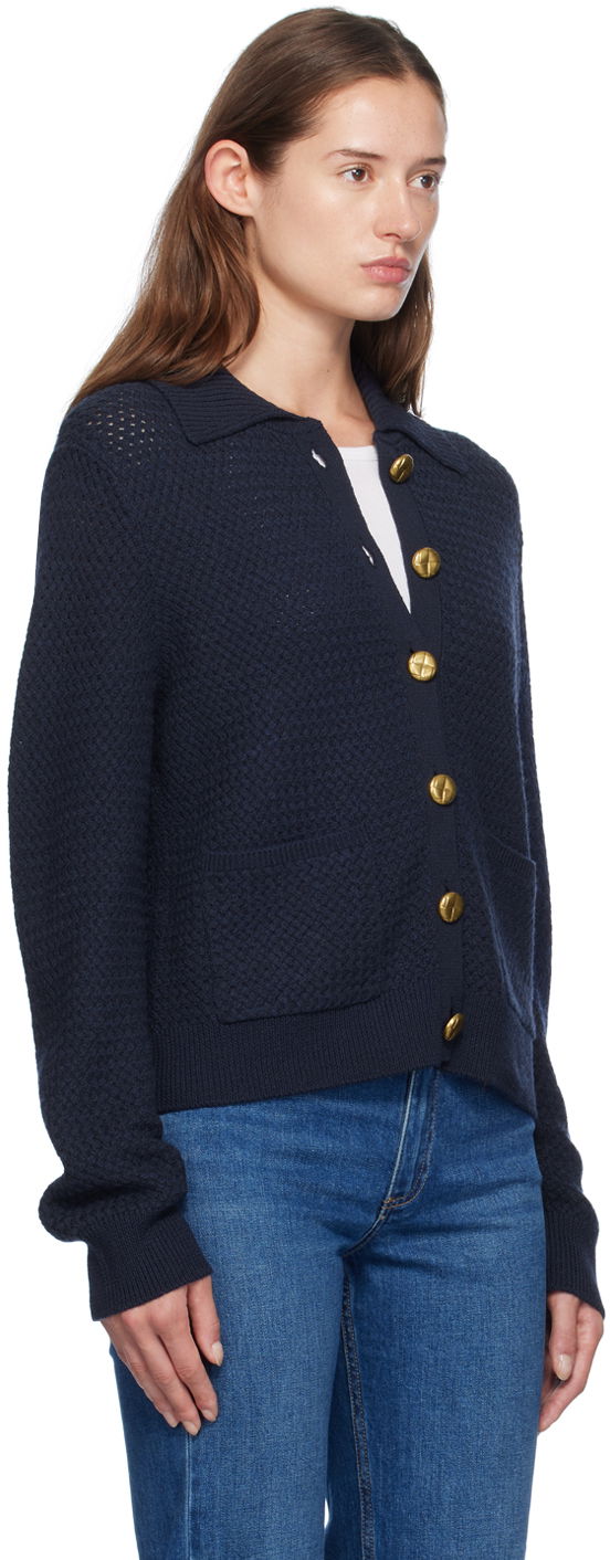 Sveter rag & bone Jax Knit Cardigan Modrá | WAS24F019UG19, 1