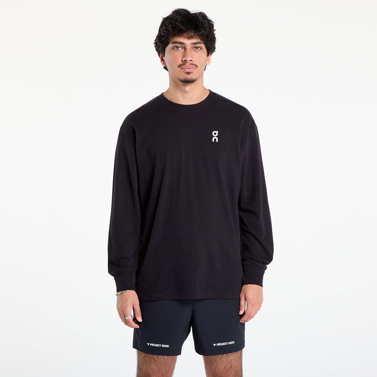 Tričko On Running On Club Long Sleeve T-Shirt Čierna | 1ME30120553, 0
