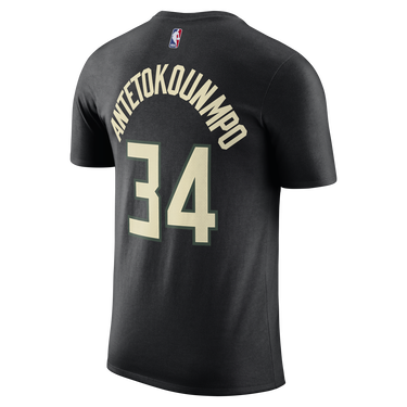Tričko Jordan NBA Milwaukee Bucks Statement Edition Čierna | DV5783-015, 1