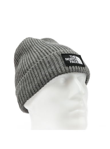 Kulicha The North Face Logo Box Cuf Beanie Šedá | NF0A3FJXDYY1