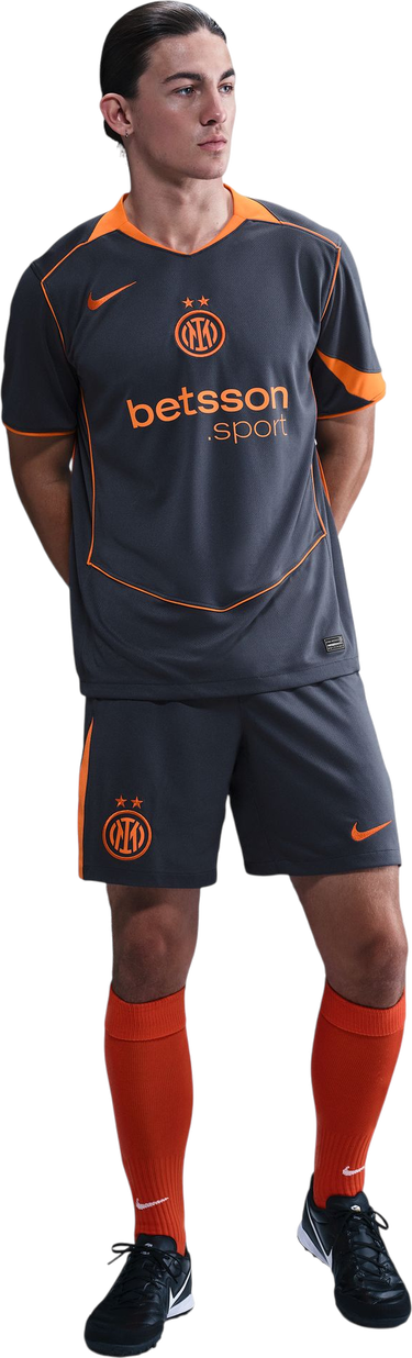 Šortky Nike Dri-FIT Inter Milan Stadium Third Shorts 2025/26 Šedá | hm3223-437, 2
