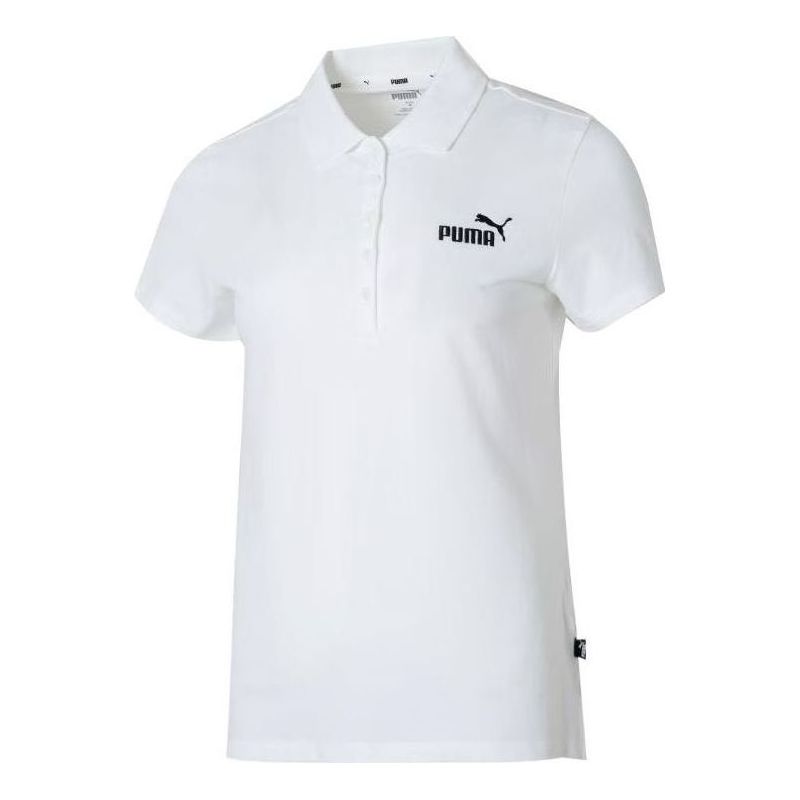 Polo tričko Puma Logo Polo Shirt Biela | 630564-02, 0
