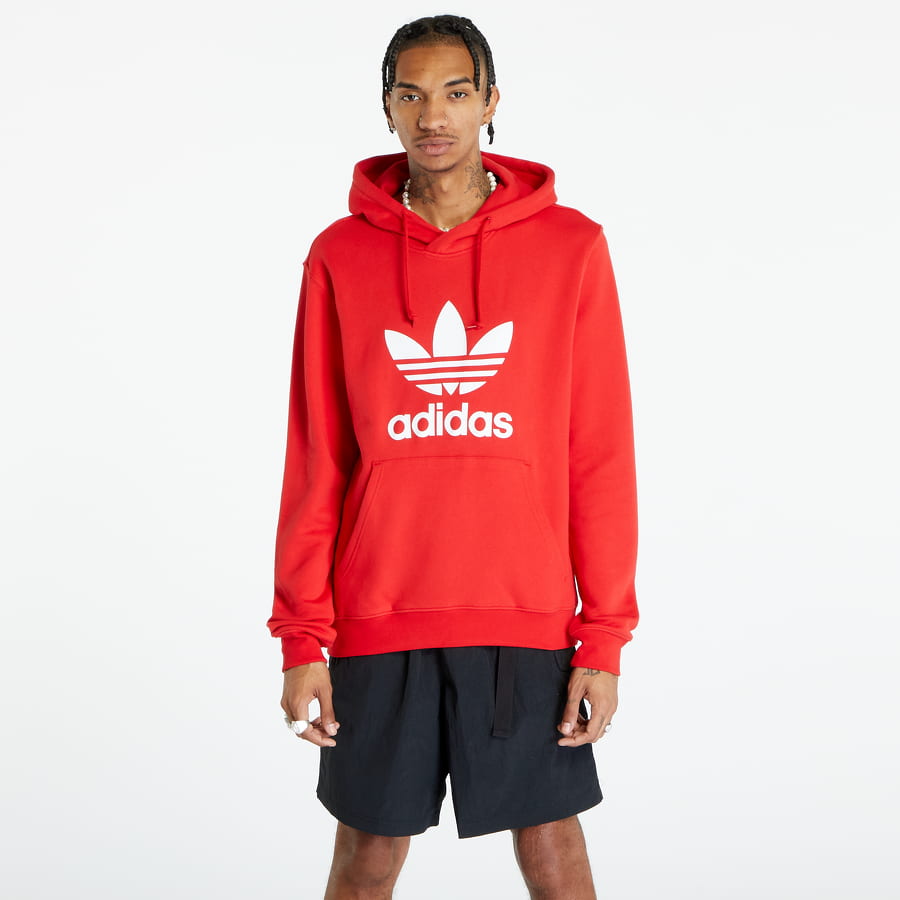 Mikina adidas Originals Trefoil Hoody Better Scarlet Červená | IM4497, 0