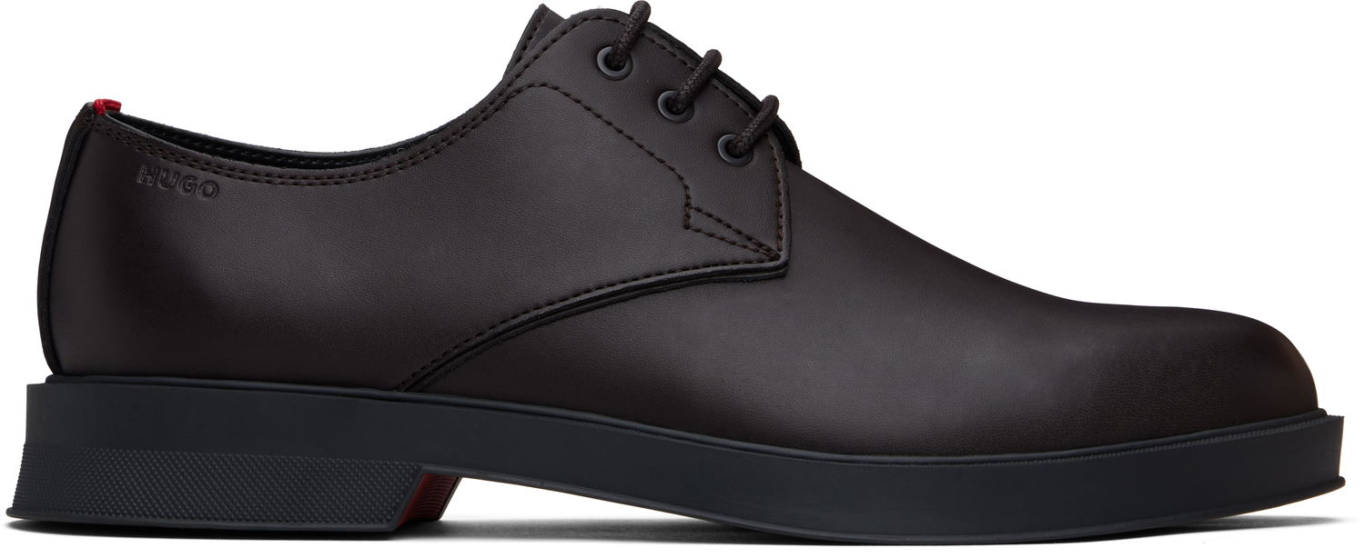 Tenisky a topánky BOSS Hugo Leather Derbys Hnedá | 50536249, 0