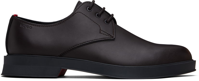 Tenisky a topánky BOSS Hugo Leather Derbys Hnedá | 50536249