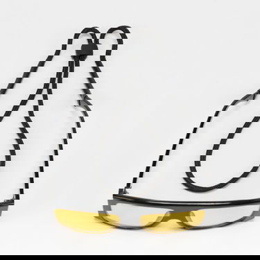 Slnečné okuliare Urban Classics Sunglasses Raja With Strap Čierna | TB4300 black/yellow, 2