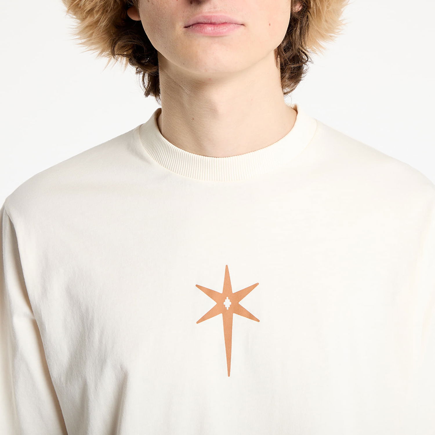 Tričko Marcelo Burlon Marcelo Burlon County Goth Boxy T-Shirt Biela | CMAA05AS25JER0036F60, 1
