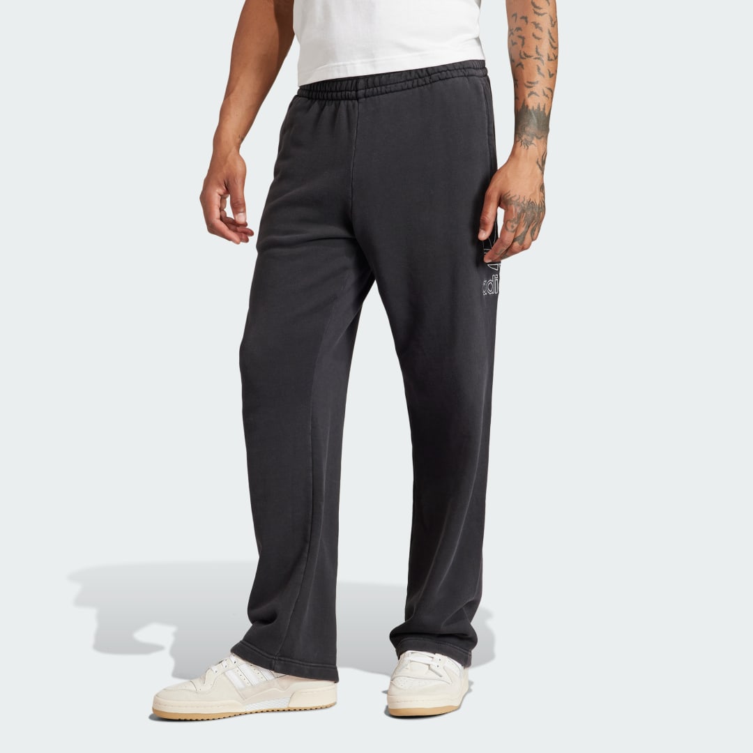 Tepláky adidas Originals Adicolor Outline Trefoil Pants Čierna | IR7984, 1