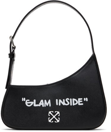 Kabelka Off-White Off-White Jitney Quote Shoulder Bag Čierna | OWNN18AC99LEA0011001, 0