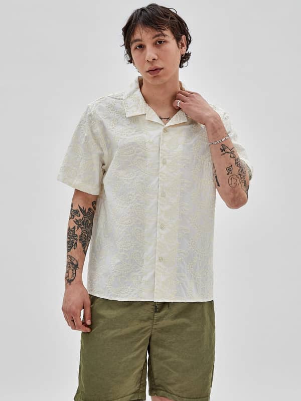 Originals Embroidered Paisley Shirt