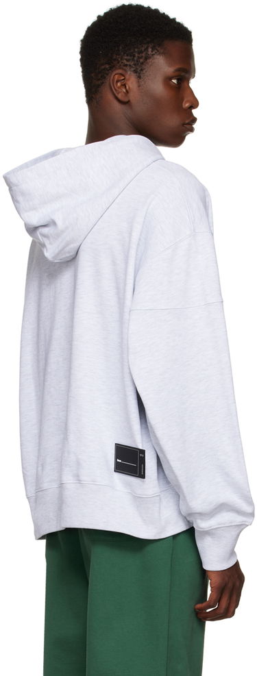 Mikina We11done We11done Raw Edge Hoodie Šedá | WD-TH3-22-867-U-GY, 2