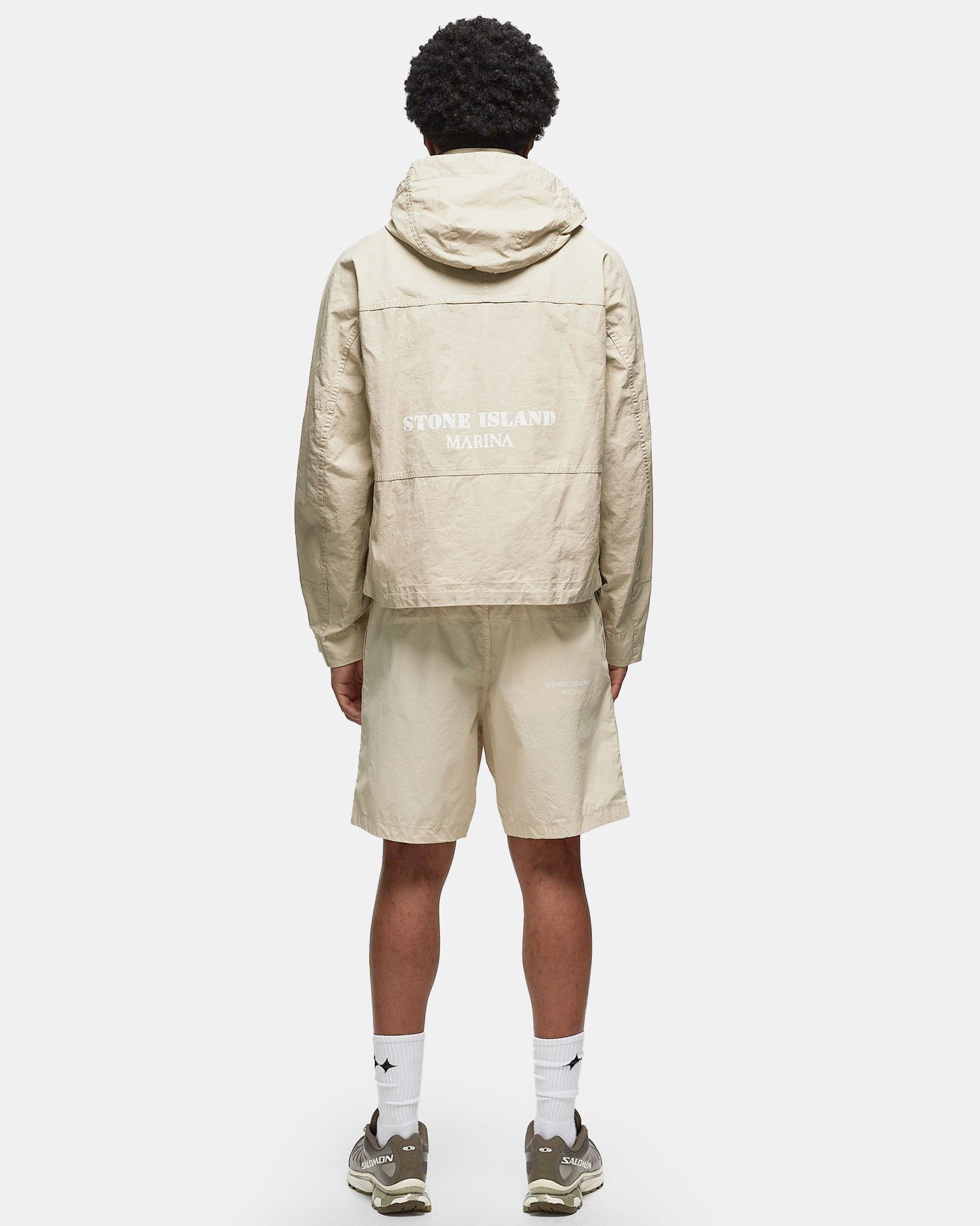 Vetrovka Stone Island Windbreaker Béžová | 8015418X1.V0091, 1