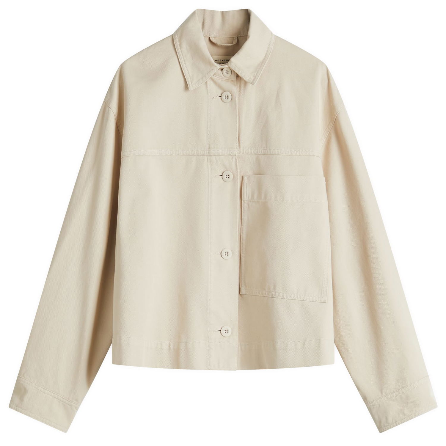 Bunda Max Mara Weekend Max Mara Salita Shirt Jacket Béžová | 2515041081600, 0
