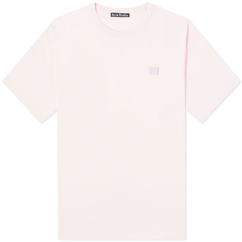 Tričko Acne Studios Exford Face T-Shirt Ružová | CL0206-AD4