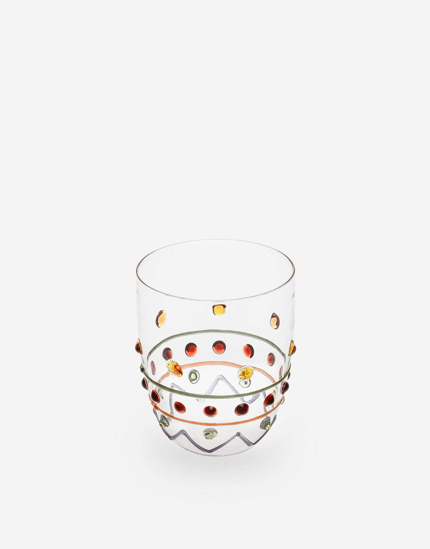 Home decor Dolce & Gabbana Multicolor Beverage Glass Rôznofarebný | TCB005TCALVUC120, 1