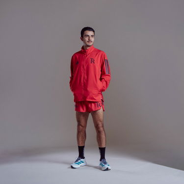 Šortky adidas Originals Adizero TRC x Top4Running 2" Shorts Červená | it4460, 2