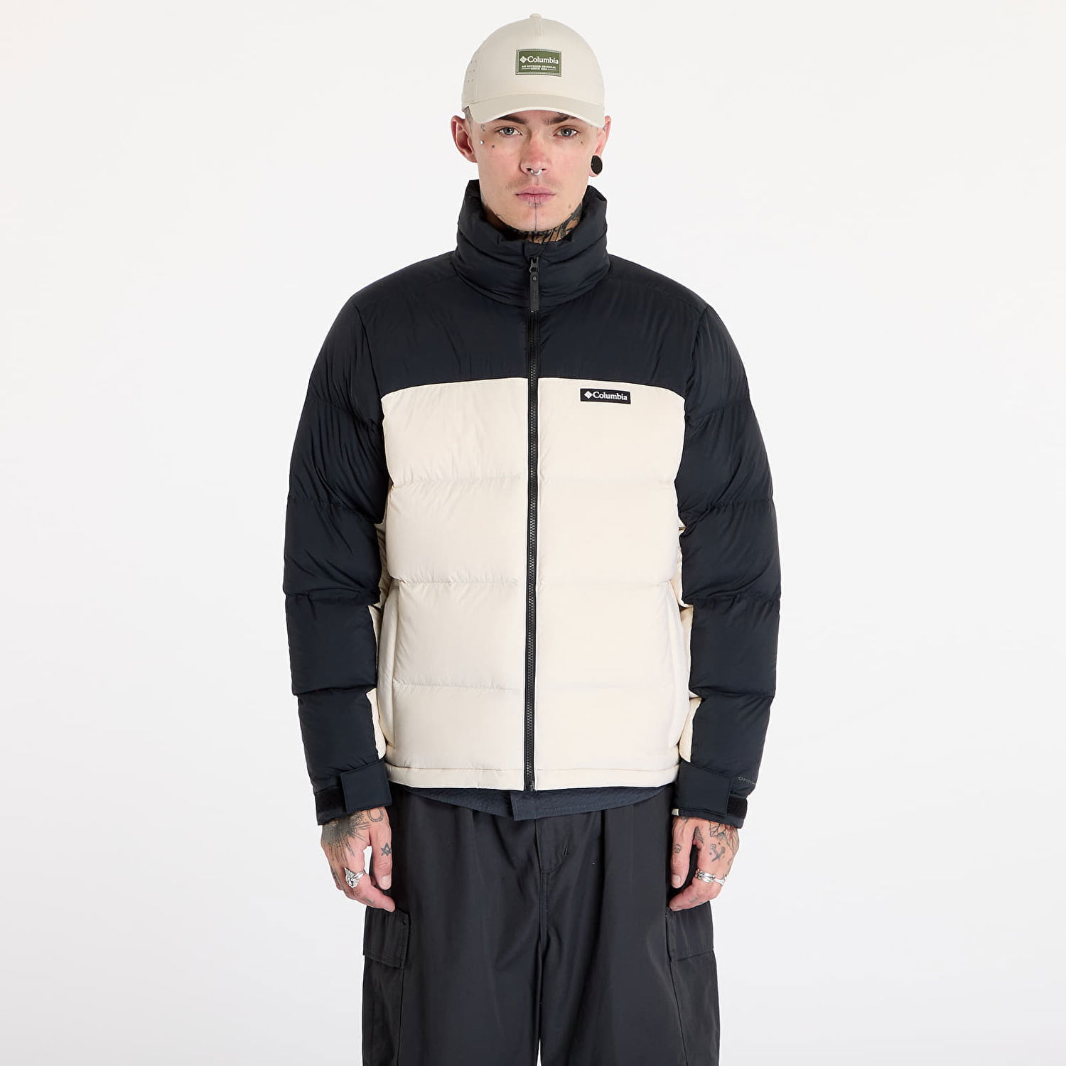 Bunda Columbia Bulo Point™ III Down Jacket Dark Stone Béžová | 2087961278, 0