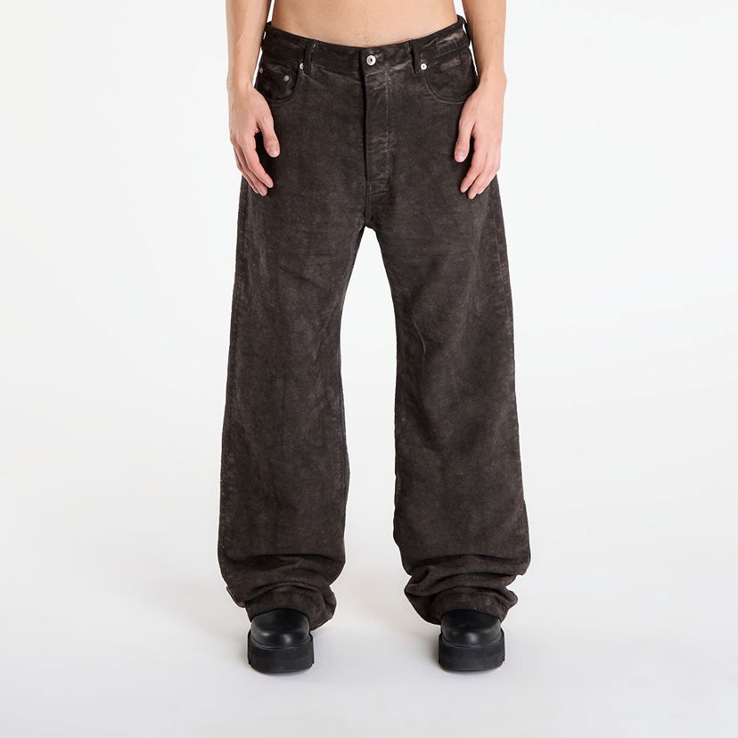 Džínsy Rick Owens Rick Owens DRKSHDW Geth Wide Leg Jeans Hnedá | DU02E7351 BMO 78