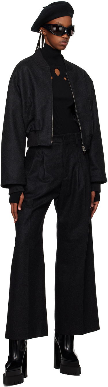 Nohavice Jean Paul Gaultier Jean Paul Gaultier Pleated Trousers Čierna | 22/09-U-PA050-C028, 3