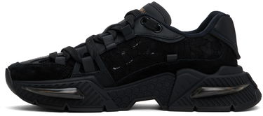 Tenisky a topánky Dolce & Gabbana Airmaster Mixed-Material Čierna | CK2283 A5195, 2