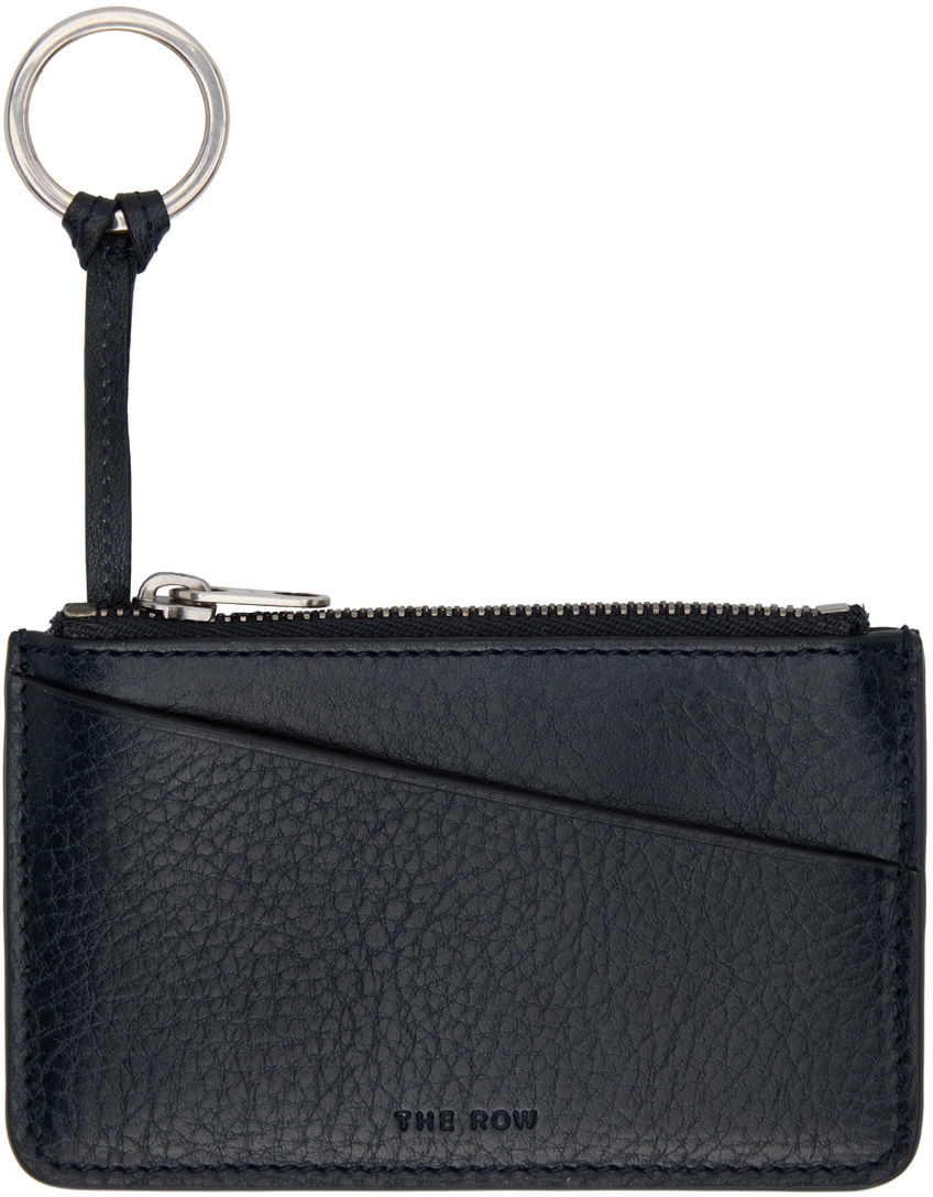 Leather Zipped Keychain Wallet