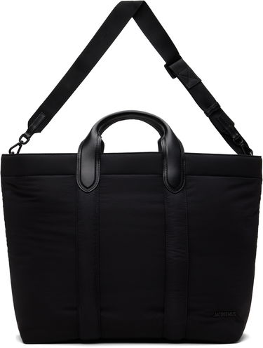 Tote bag Jacquemus JACQUEMUS La Croisière 'The Bambino Shopper' Tote Čierna | 25E255BA423-3174, 0