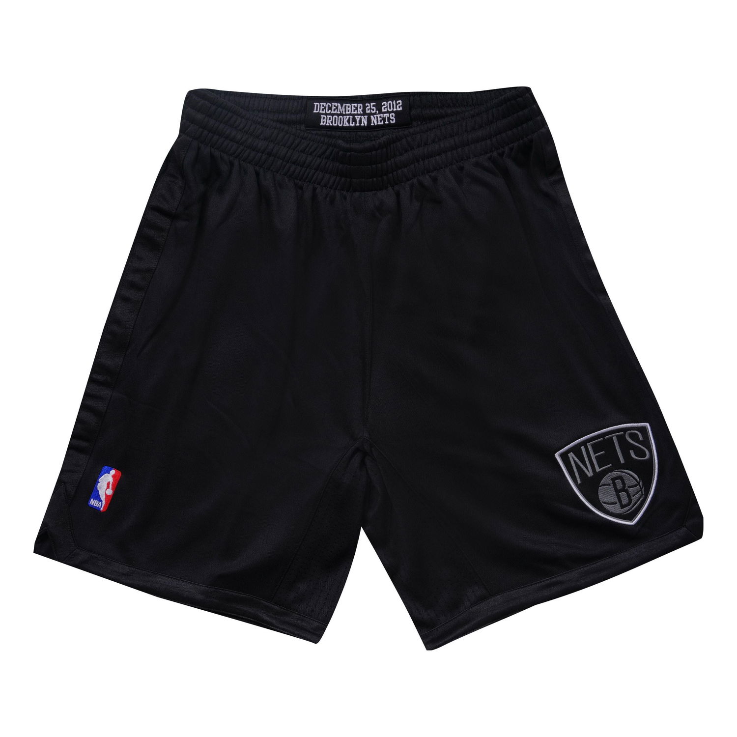Šortky Mitchell & Ness Mitchell & Ness Brooklyn Nets Christmas Day Shorts Čierna | ASHR4965-BNE12PPPBLCK, 0