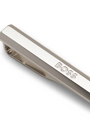 Spona BOSS BOSS Tie Bar with Engraved Logo Metalická | 50495129, 1