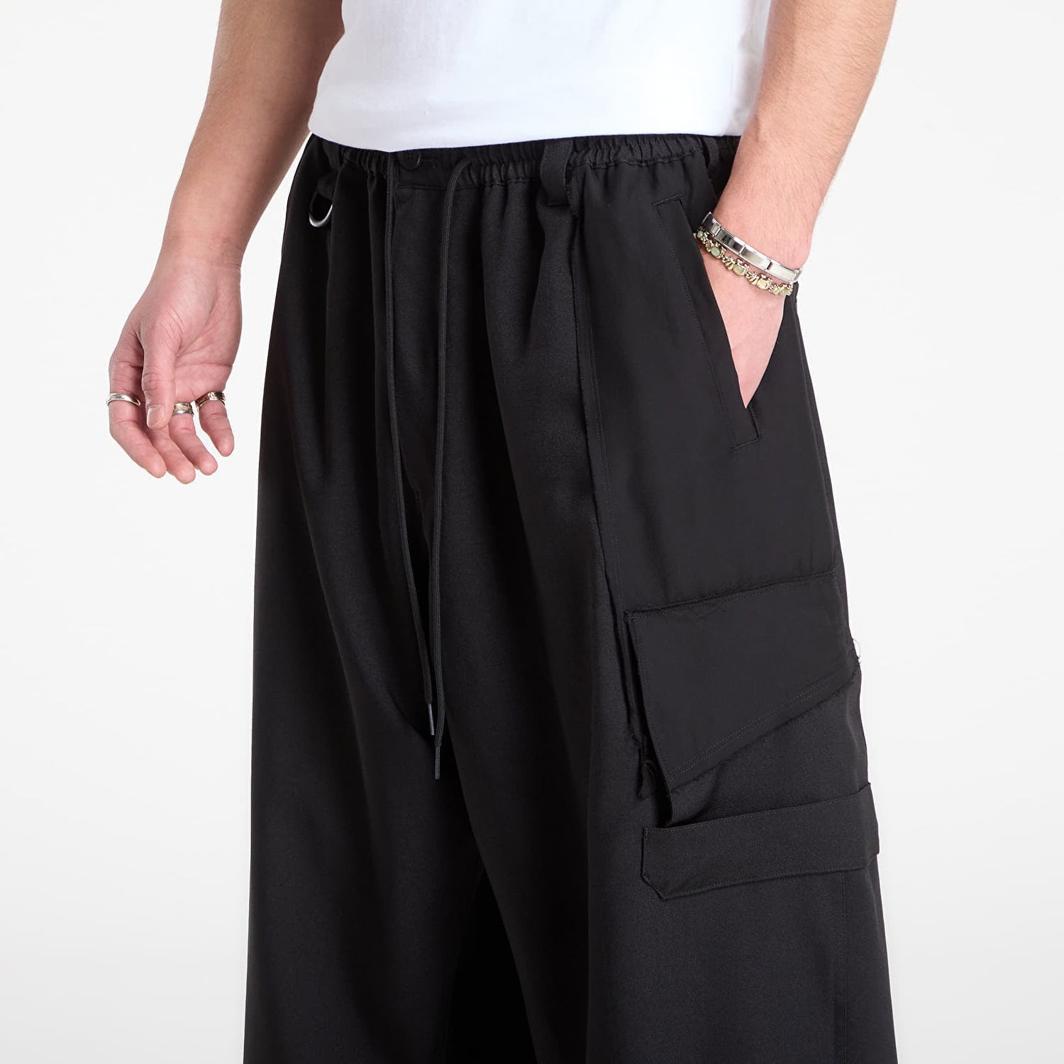 Nohavice Y-3 Y-3 Sport Uniform Straight Trousers Čierna | KE3884, 1