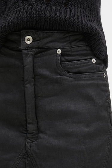 Sukňa Rick Owens A-Line Mini Skirt Čierna | DS02D2340.SBW, 1
