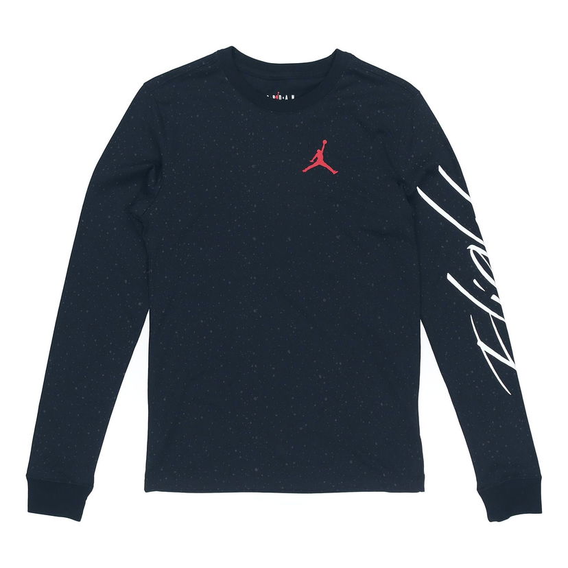 Tričko Jordan Jordan Flight Long Sleeve T-Shirt Čierna | DC6698-010