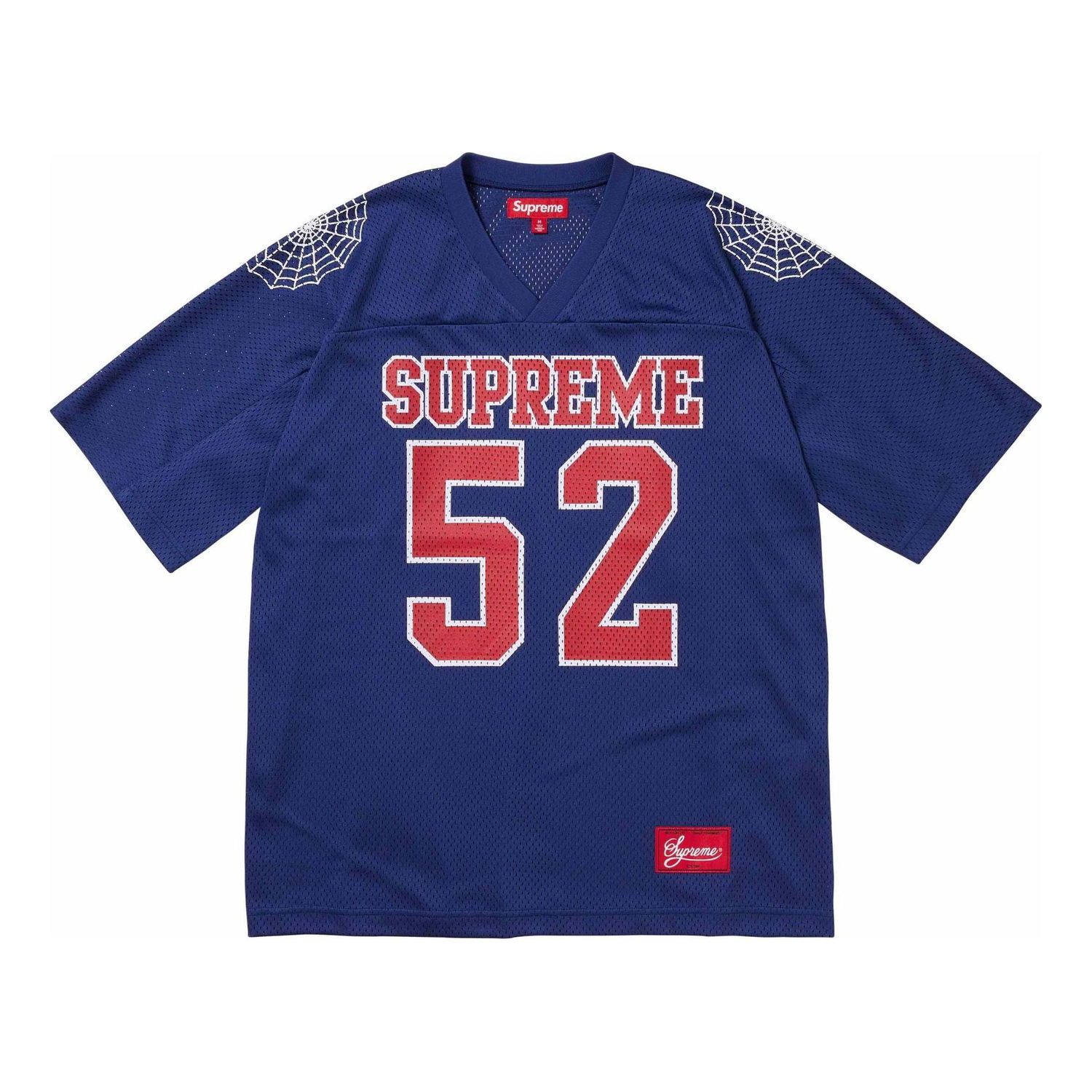 Dres Supreme Spiderweb Football Jersey Modrá | SUP-SS24-094, 0