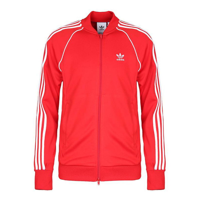 Bomber bunda adidas Originals Originals Zipper Sports Jacket Červená | CW1257
