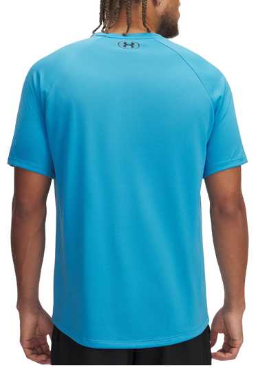 Tričko Under Armour Men's Tech Print Fill Short Sleeve T-Shirt Modrá | 1390208-452, 1