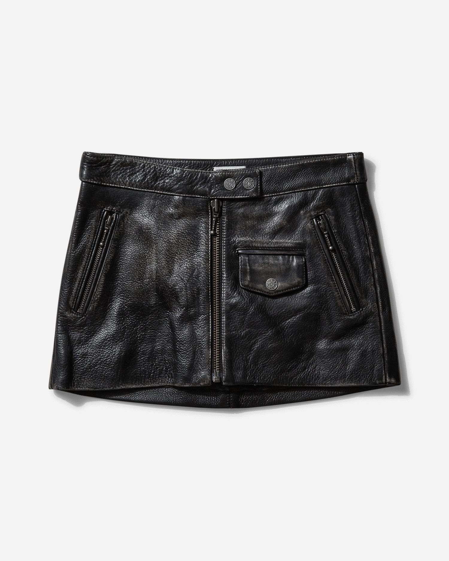 Sukňa GUESS Vintage Leather Skirt Čierna | W4BD09L0V20 JTMU, 0